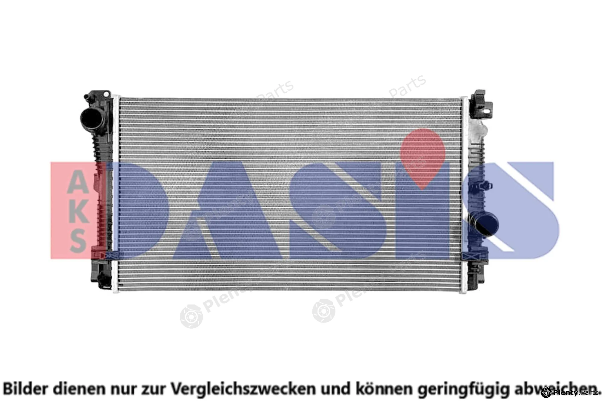 AKS Dasis 050132N — Radiator, engine cooling