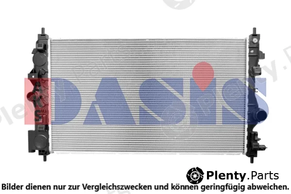 AKS Dasis 090158N — Radiator, engine cooling