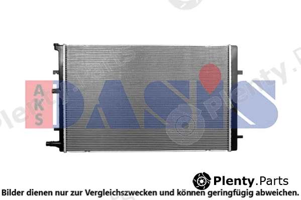 AKS Dasis 180050N — Radiator, engine cooling