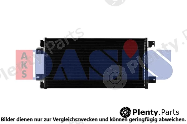 AKS Dasis 522091N — Condenser, air conditioning