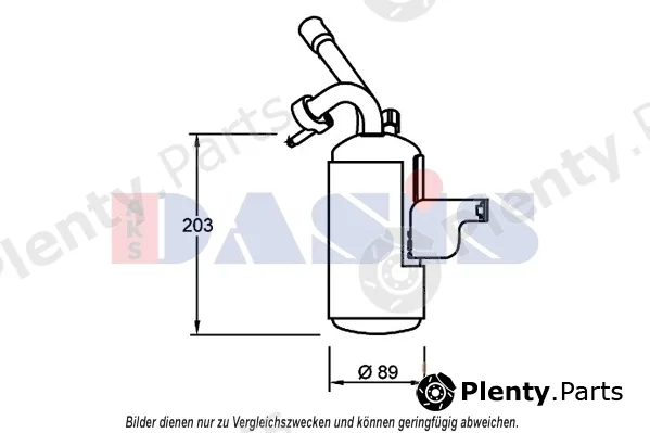 AKS Dasis 800646N — Dryer, air conditioning