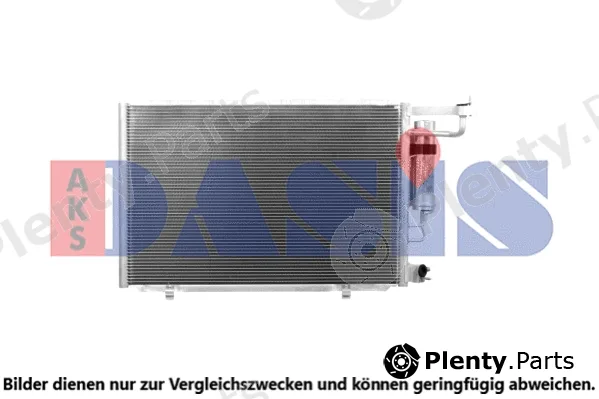 AKS Dasis 092076N — Condenser, air conditioning