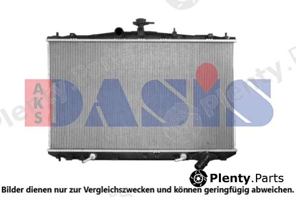 AKS Dasis 210019N — Radiator, engine cooling