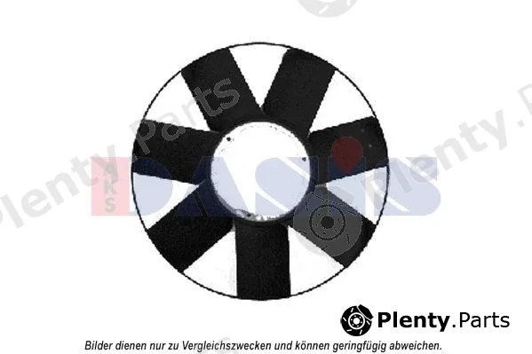AKS Dasis 058029N — Fan Wheel, engine cooling