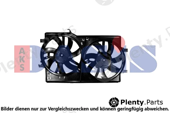 AKS Dasis 018022N — Fan, engine cooling