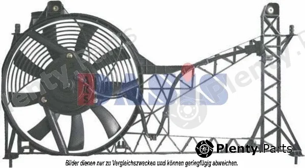 AKS Dasis 378025N — Fan, air conditioning condenser