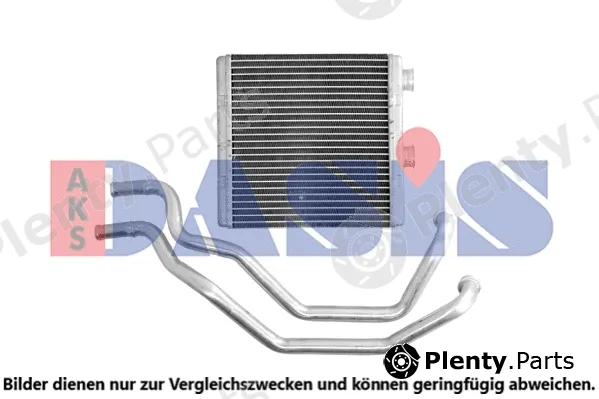 AKS Dasis 109003N — Heat Exchanger, interior heating