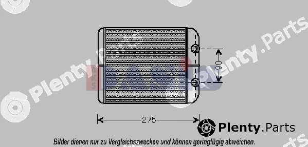 AKS Dasis 049001N — Heat Exchanger, interior heating