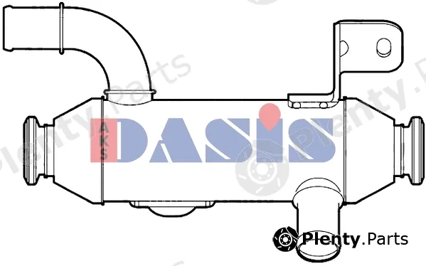 AKS Dasis 060071N — Cooler, exhaust gas recirculation