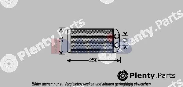 AKS Dasis 219004N — Heat Exchanger, interior heating