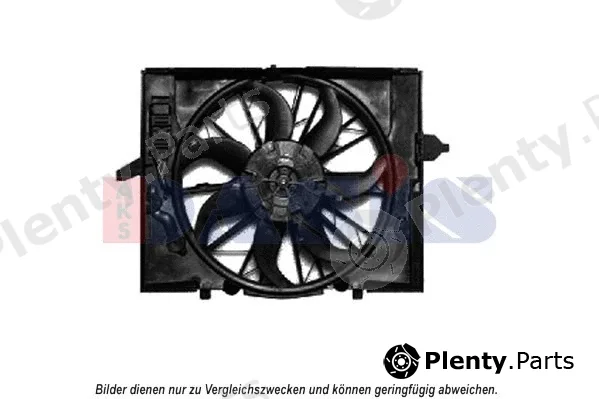 AKS Dasis 058025N — Fan, engine cooling