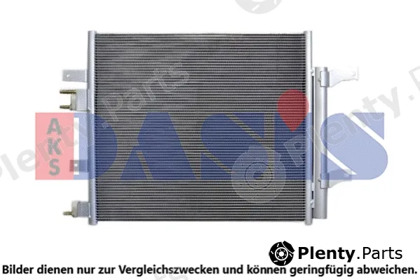 AKS Dasis 022011N — Condenser, air conditioning