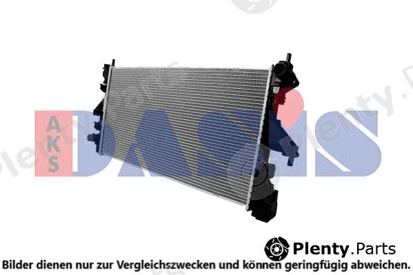 AKS Dasis 060091N — Radiator, engine cooling