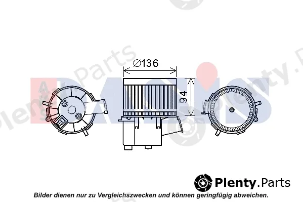 AKS Dasis 088129N — Interior Blower