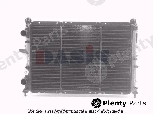 AKS Dasis 010110N — Radiator, engine cooling