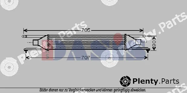 AKS Dasis 087005N — Charge Air Cooler