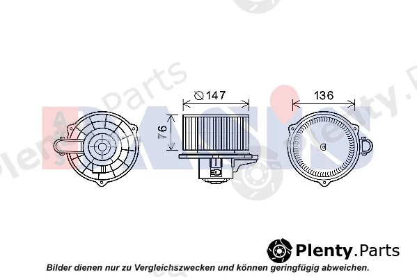AKS Dasis 518086N — Interior Blower