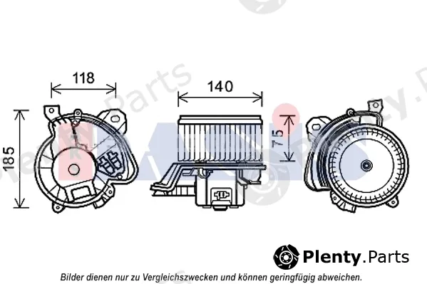 AKS Dasis 018008N — Interior Blower