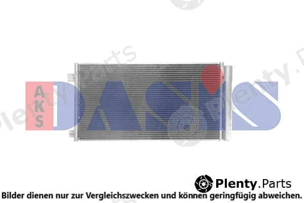 AKS Dasis 082061N — Condenser, air conditioning