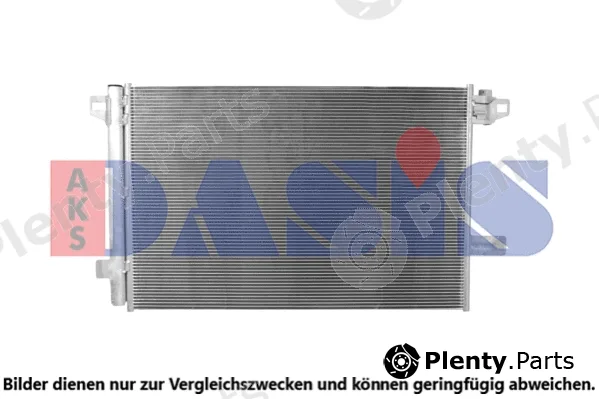 AKS Dasis 042034N — Condenser, air conditioning