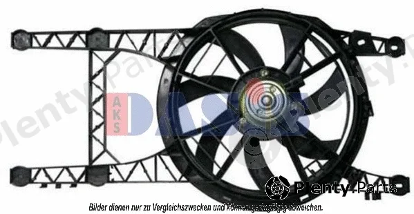 AKS Dasis 188015N — Fan, engine cooling