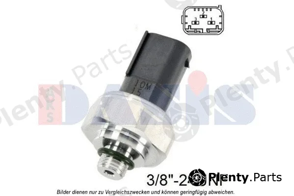 AKS Dasis 860168N — Pressure Switch, air conditioning