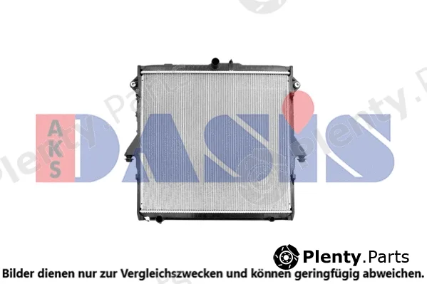 AKS Dasis 090157N — Radiator, engine cooling