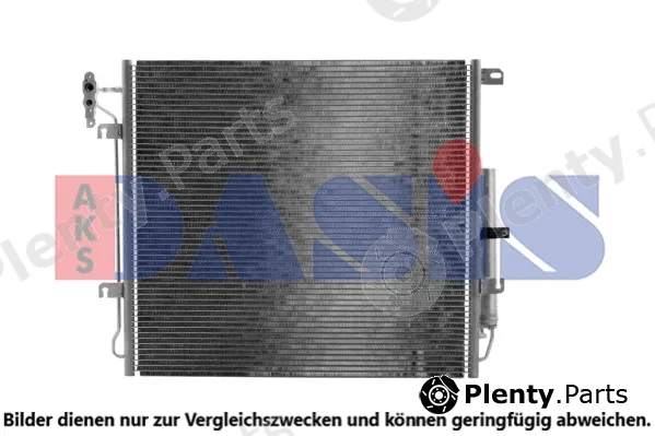AKS Dasis 522007N — Condenser, air conditioning