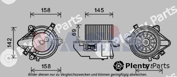 AKS Dasis 088097N — Interior Blower