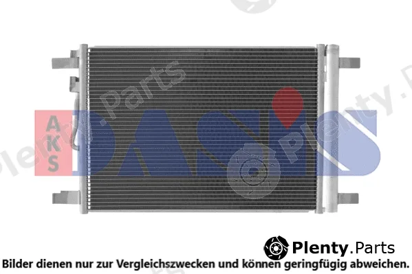 AKS Dasis 042046N — Condenser, air conditioning