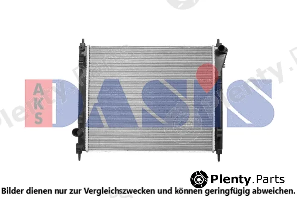 AKS Dasis 070206N — Radiator, engine cooling