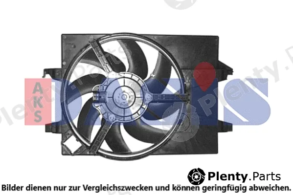 AKS Dasis 098028N — Fan, engine cooling