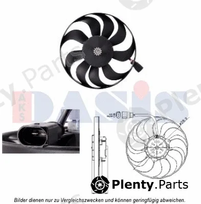 AKS Dasis 048113N — Fan, engine cooling