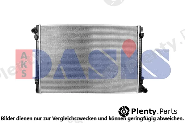 AKS Dasis 040106N — Radiator, engine cooling