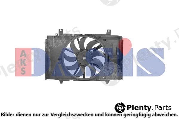 AKS Dasis 078102N — Fan, engine cooling