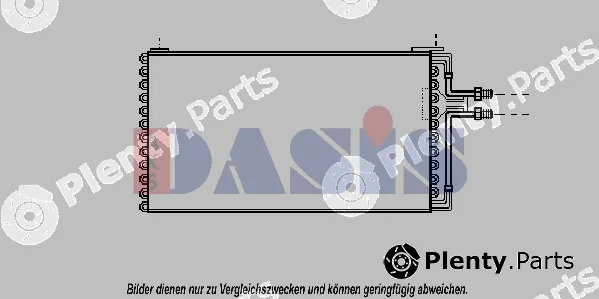 AKS Dasis 332030N — Condenser, air conditioning