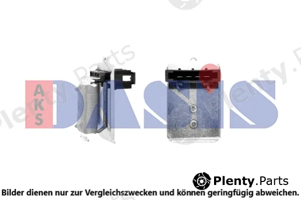 AKS Dasis 048143N — Resistor, interior blower