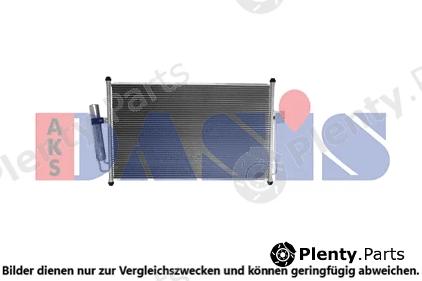 AKS Dasis 522087N — Condenser, air conditioning