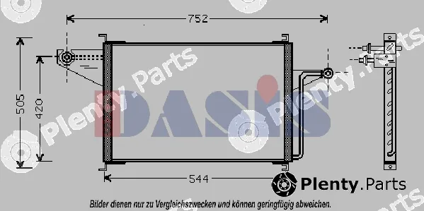 AKS Dasis 092025N — Condenser, air conditioning