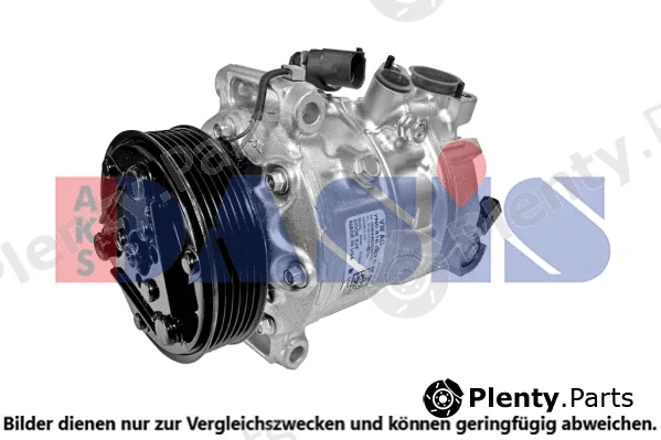 AKS Dasis 850093N — Compressor, air conditioning