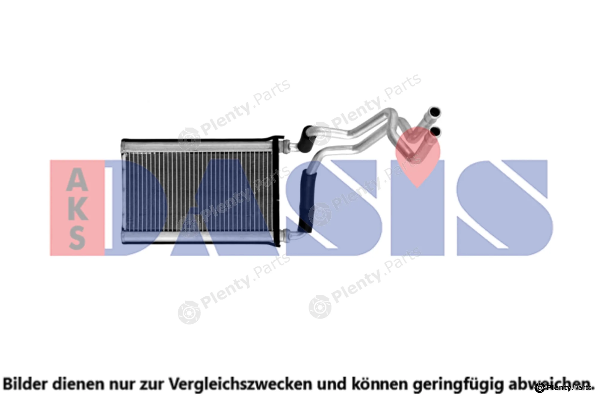 AKS Dasis 119008N — Heat Exchanger, interior heating