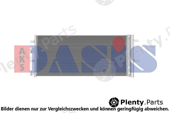 AKS Dasis 092082N — Condenser, air conditioning