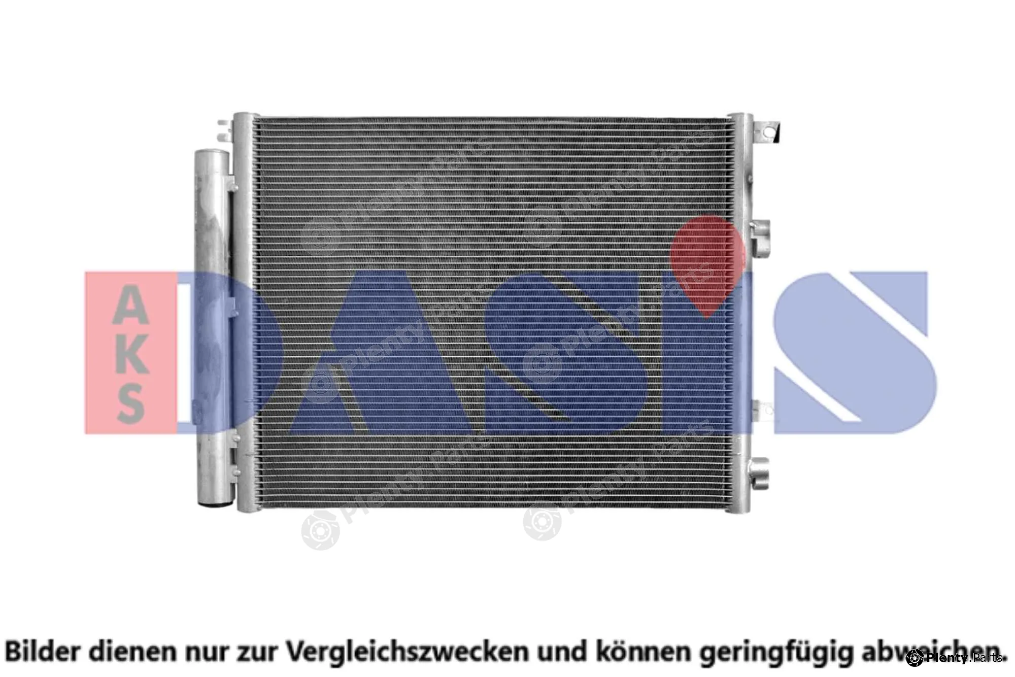AKS Dasis 562114N — Condenser, air conditioning