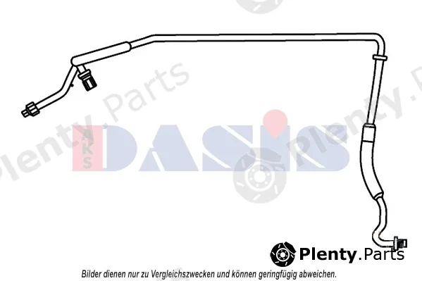 AKS Dasis 885829N — High Pressure Line, air conditioning