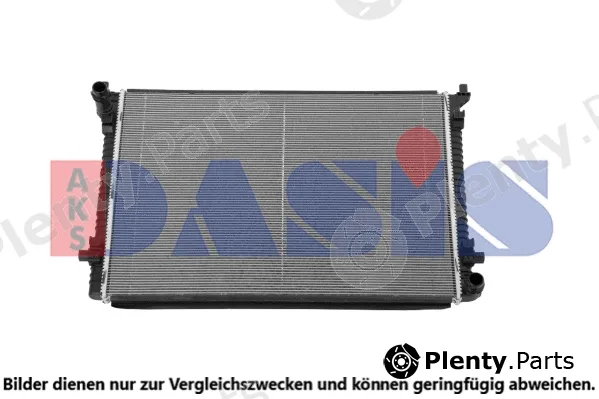 AKS Dasis 040107N — Radiator, engine cooling