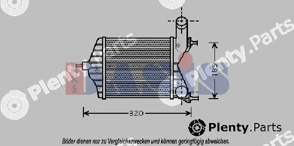 AKS Dasis 087008N — Charge Air Cooler