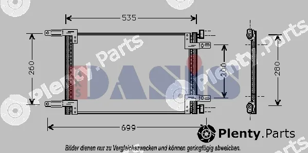 AKS Dasis 082024N — Condenser, air conditioning