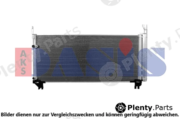 AKS Dasis 212128N — Condenser, air conditioning