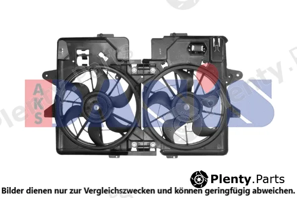 AKS Dasis 098025N — Fan, engine cooling