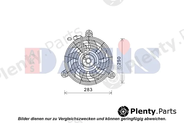 AKS Dasis 518089N — Fan, engine cooling